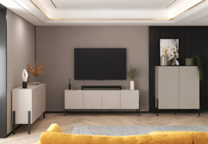 Zestaw Mebli Do Salonu Jukon 24KSND 25 + 42 + 43 - Kaszmir