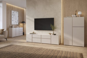 Zestaw mebli do salonu Asymetric 24KSOA 39 42 46 - Kaszmir