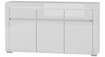 Komoda Alaska AAK-1 - Biały Połysk / Biały Mat