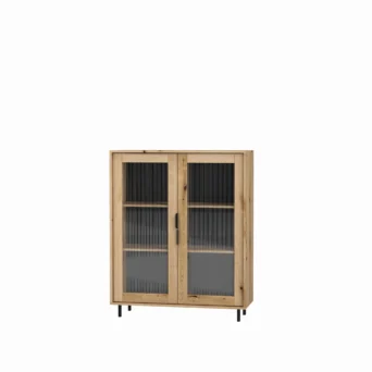Witryna Anne ANW-1D - Dąb Evoke PVC