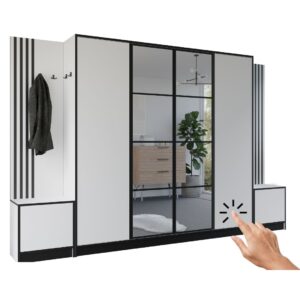 Garderoba Eden Plus 17 - Biała