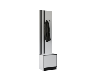 Garderoba Eden Plus 10 - Biała