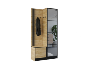 Garderoba Eden Plus 11 - Dąb Craft Złoty
