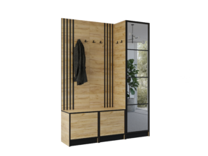 Garderoba Eden Plus 20 - Dąb Craft Złoty